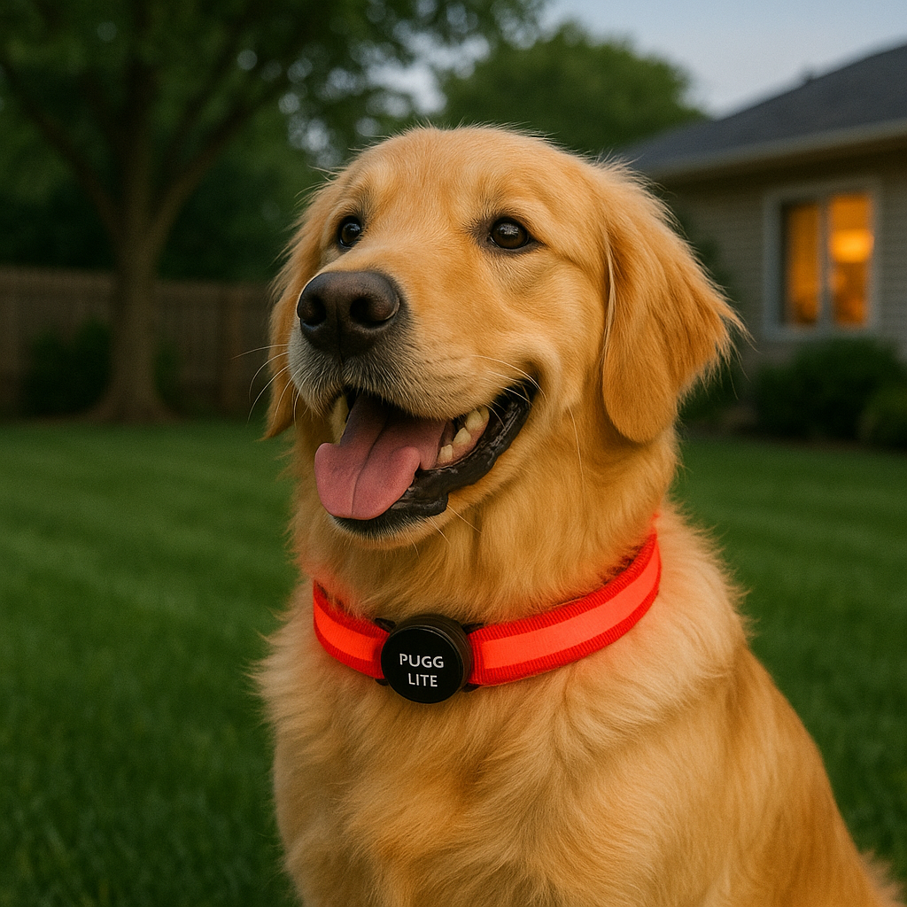 LED Collar - Simply Red